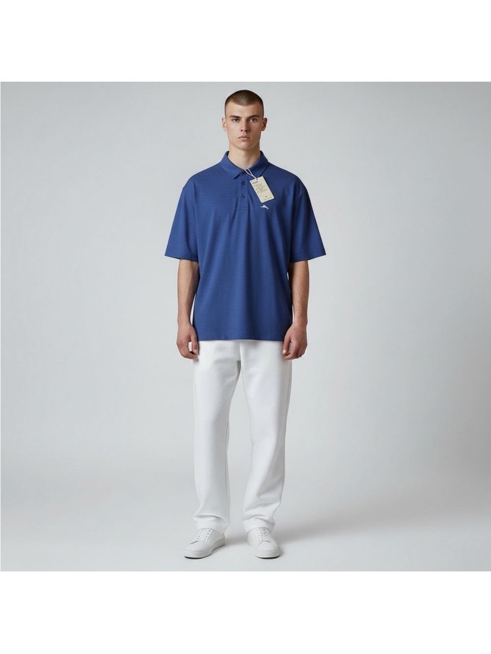 Men’s Tommy Bahama Royal Blue Island Zone Polo Shirt Size Medium